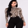 Maglione da donna con stampa leopardo