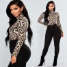 Jersey estampado leopardo para mujer