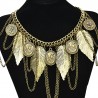 Collana antica etnica in oro vintage