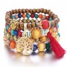 Bracelet bohème multicolore