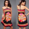 Multicolored bohemian dress