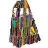 Ethnic bohemian multicolored skirt