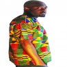 Camiseta Africana Kente para hombres