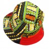 Ethnic Orange Dashiki Bucket Hat