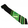 Green ethnic Dashiki tie for men