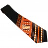 Ethnic black and red Dashiki tie for men