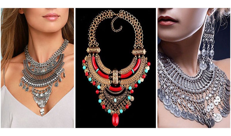 How to wear the vintage necklace