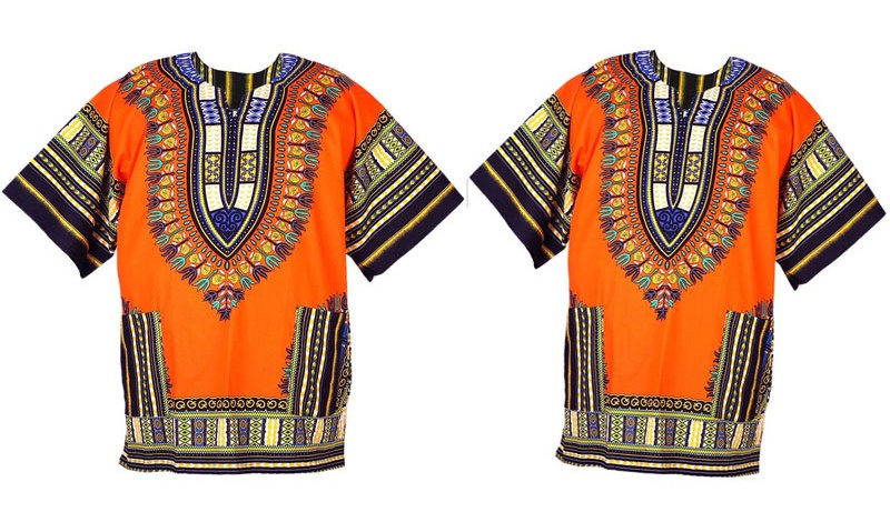 Chemise & T-shirt Dashiki orange  | Yamado / Angelina