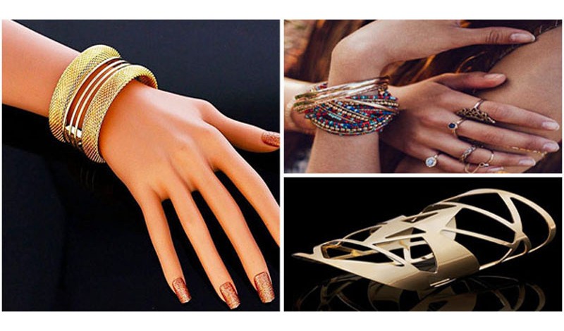 6 ways to wear a bracelet for women