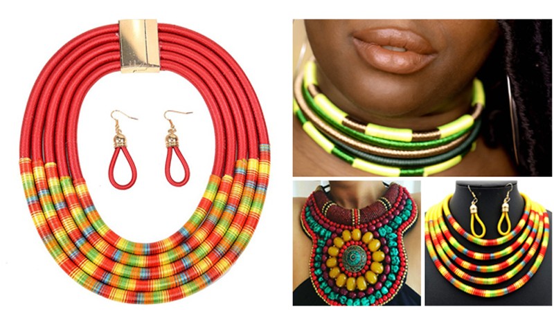 7 motivi per indossare l'audace collana africana