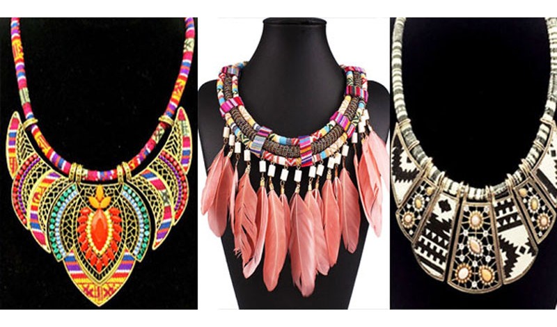 Gift:  5 styles of beautiful women's necklaces to offer