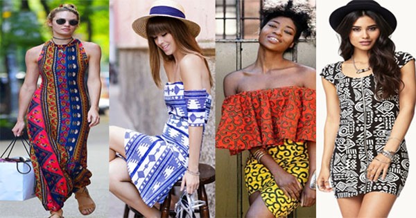 6 estilos de vestidos coloridos para su armario