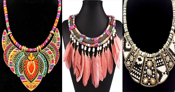 Gift:  5 styles of beautiful women's necklaces to offer