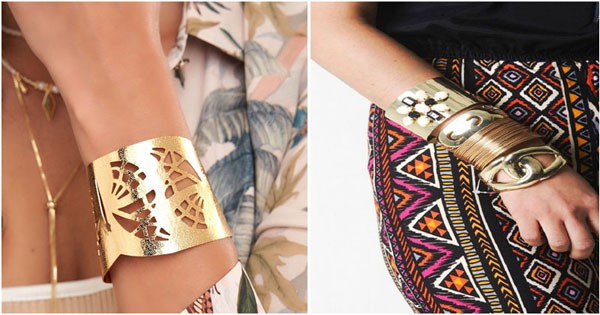 11 avantages de porter un bracelet manchette doré